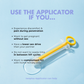 when to use twoplus applicator
