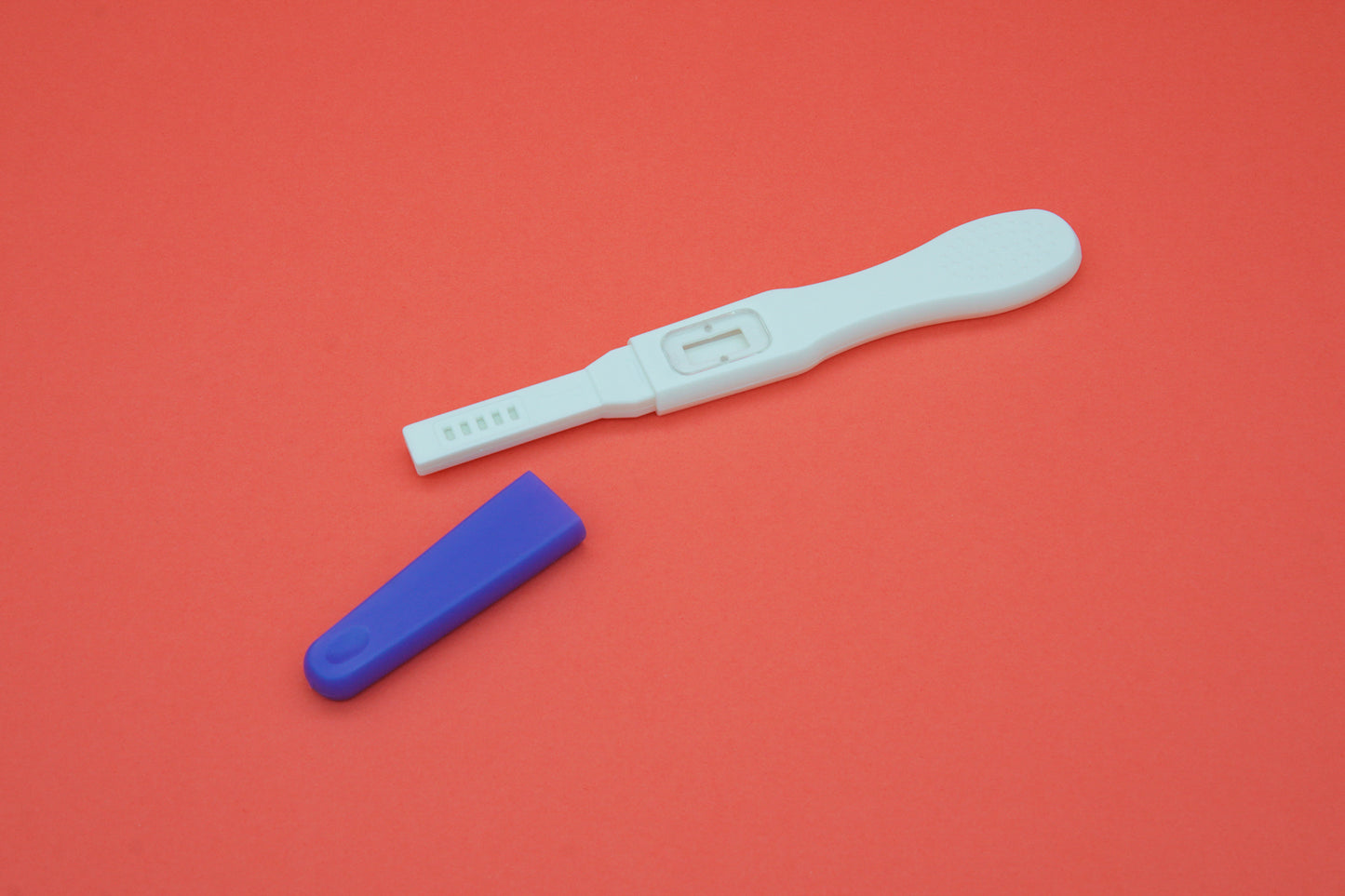twoplus Fertility Pregnancy Test Kit uncapped