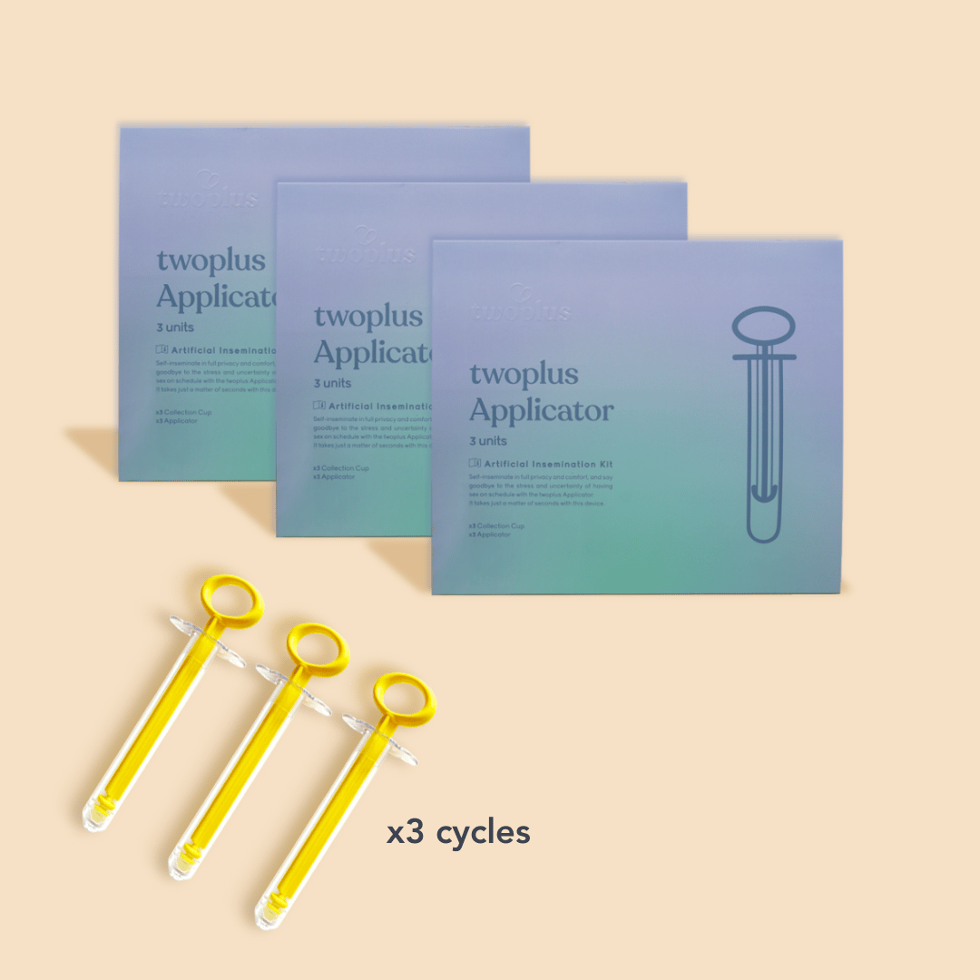 Applicator 3-cycles at-home insemination kit 