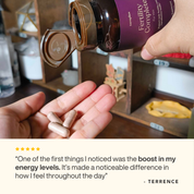 One of the first things I noticed was the boost in my energy levels. It's made a noticeable difference in how I feel throughout the day.