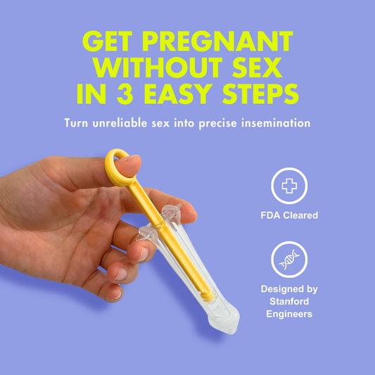 Get pregnant without sex in 3 easy steps