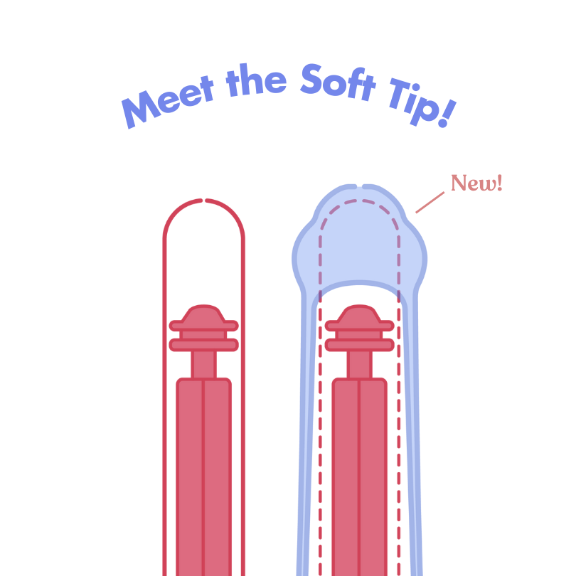 Meet the soft tip new