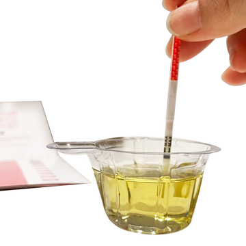 step 1 test your urine at home to track ovulation