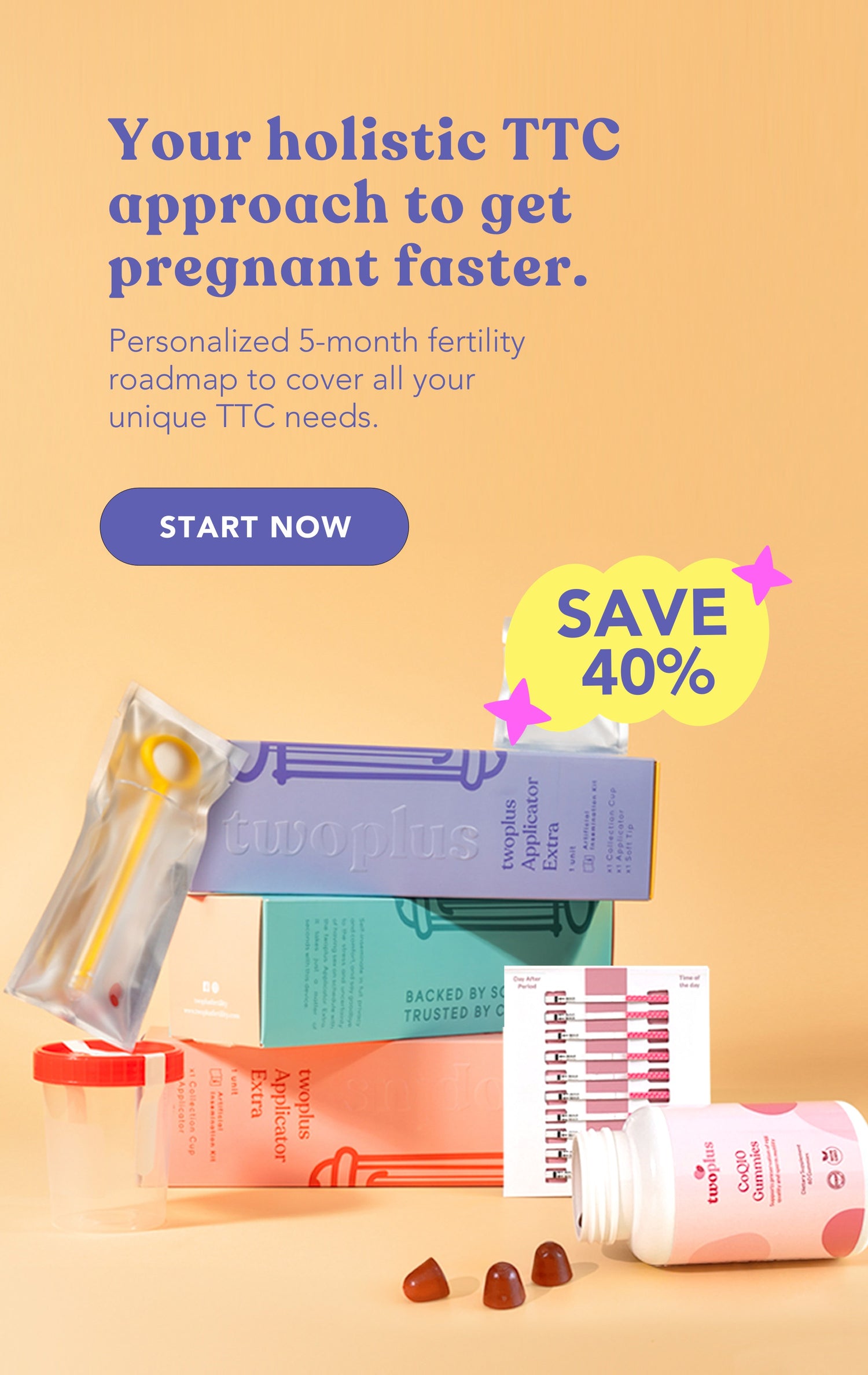 twoplus 5-Month Fertility Plan to get pregnant faster