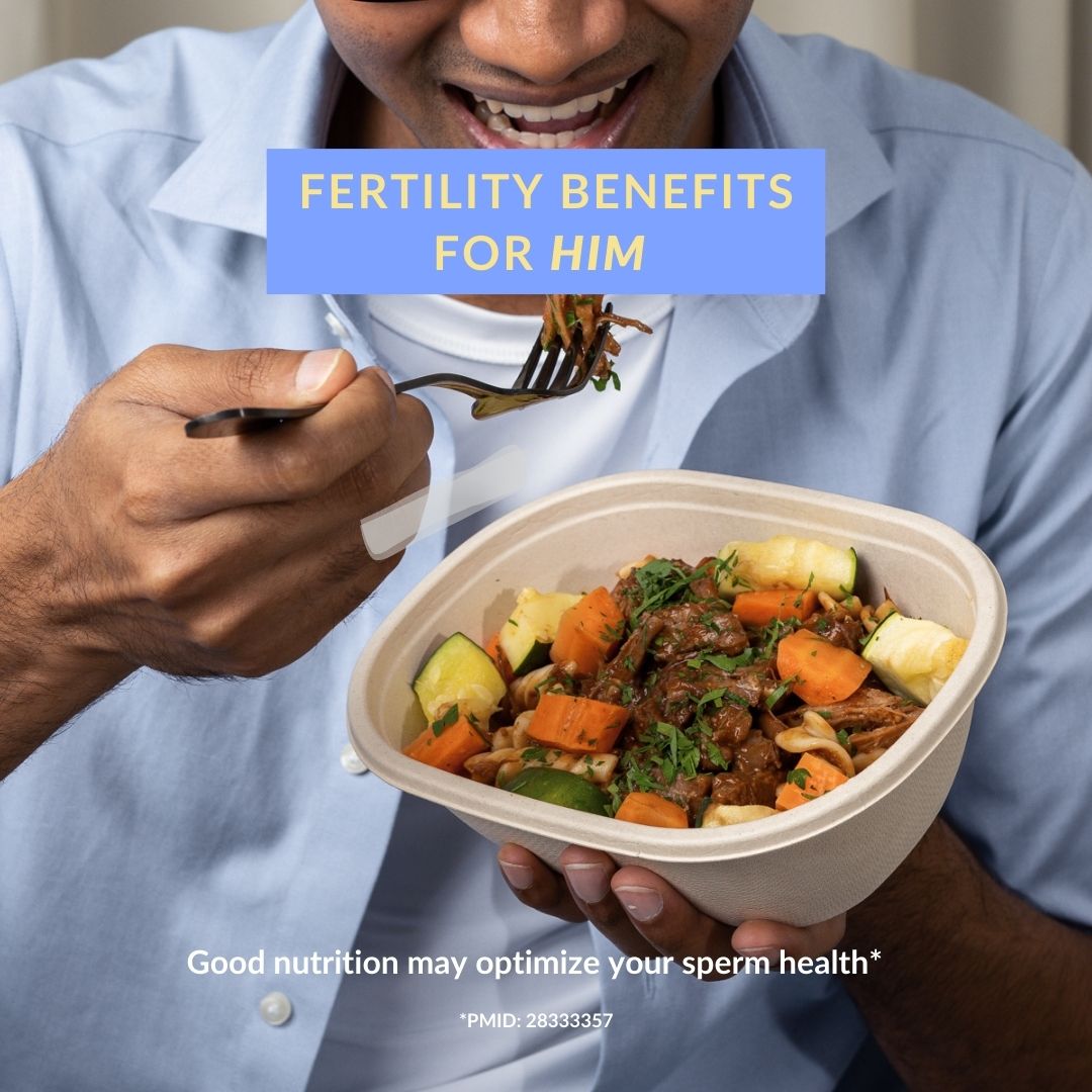 twoplus Meals for Fertility benefits for men