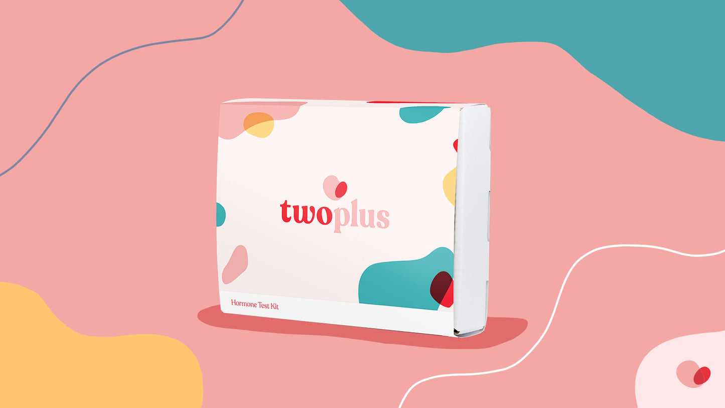 twoplus Hormone Test Kit banner